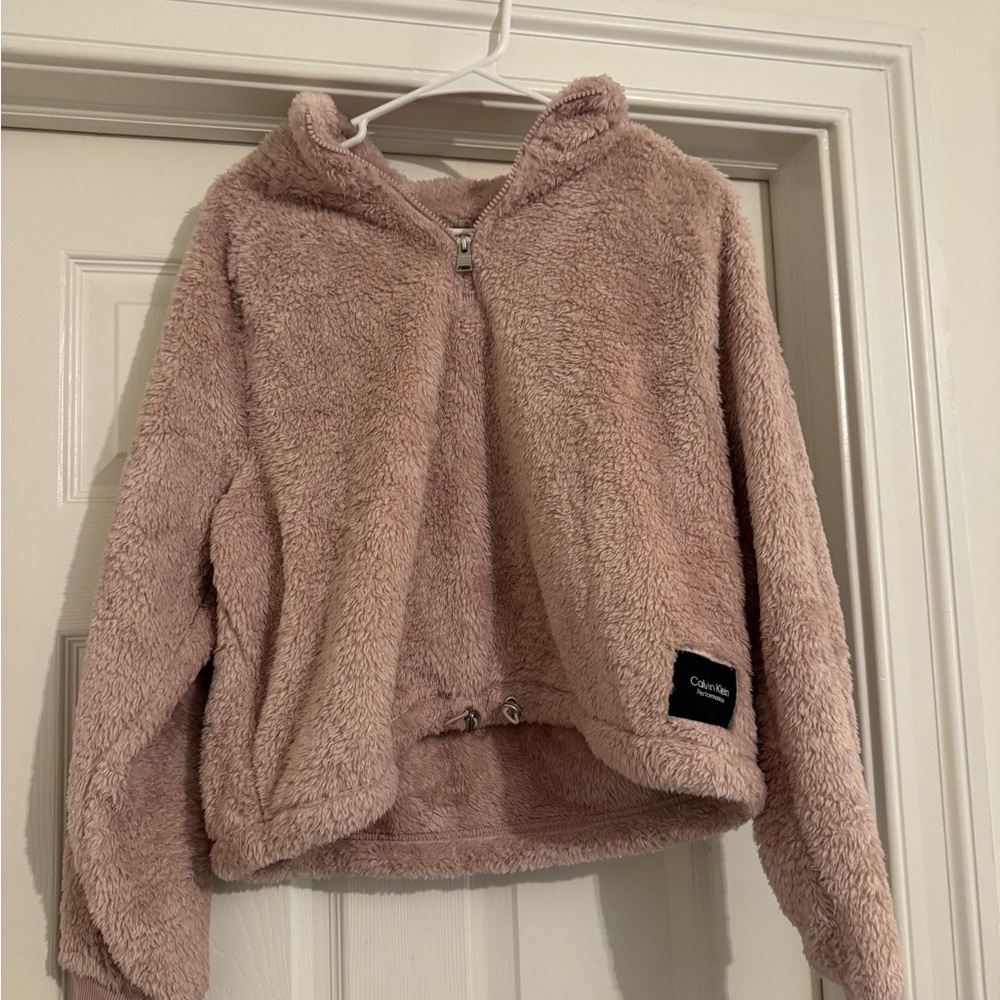 Calvin Klein Pink Fleece Jacket
